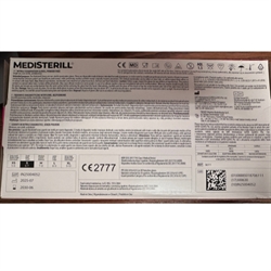 Engangshandsker af nitri, størrelse S, magenta, 100 stk, MEDISTERILL